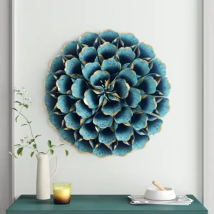 Handmade Traditional Plants & Flowers Wall Decor on Metal